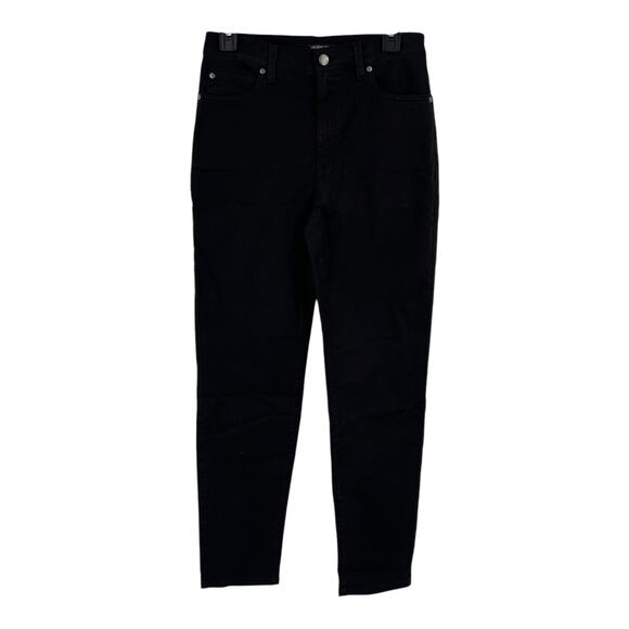 Eileen Fisher Jeans High Waist Slim Fit black size X-Small XS - Picture 1 of 5